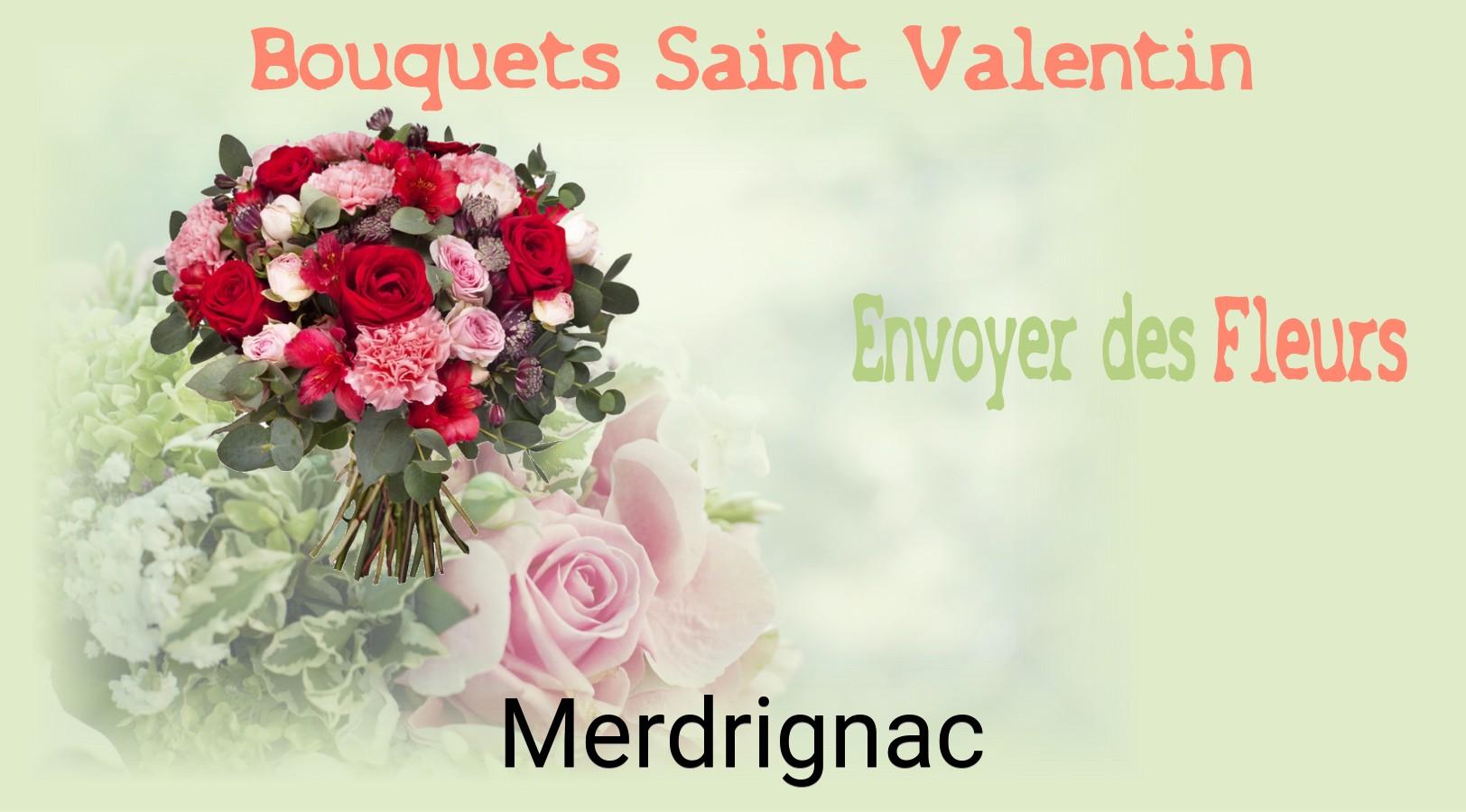 Roses de Saint-Valentin livrées à Merdrignac